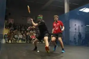 1. Squash Bundesliga Heimspiel im Sportpark Nord Nürnberg – spannendes Match auf dem Glascourt
