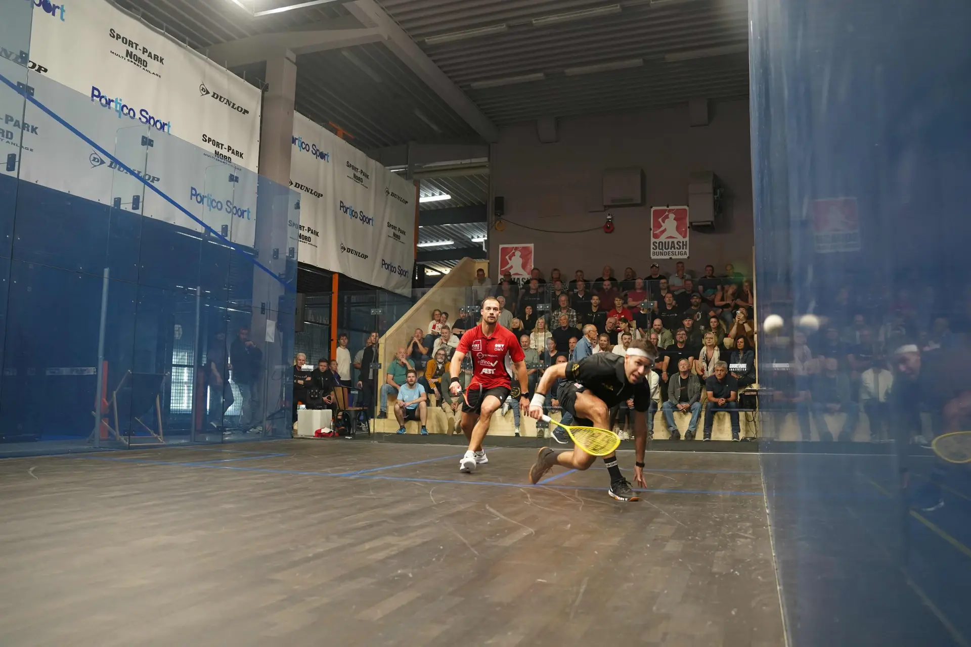 1. Squash Bundesliga im Sportpark Nord Nürnberg – erster Heimspieltag mit spannender Spielsituation der Profis